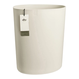 Elho Eden Aquacare High 40 - Blanc Lin - L 43 x B  x H 50 cm - Intérieur et Extérieur - 100 % Plastique Recyclé