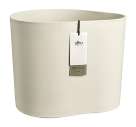 Elho Eden Aquacare Low 40 cm - Linen White - L 40 x H 35 x P 40 cm