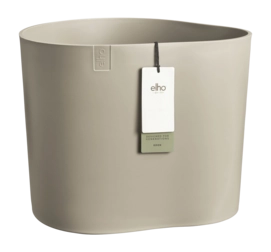 Elho Eden Aquacare Low 40 cm - Soft Taupe - L 40 x H 35 x P 40 cm