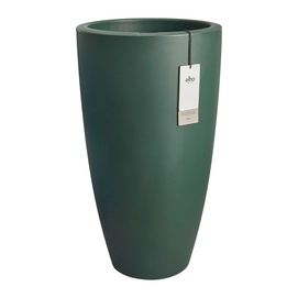 Elho June Round High 40 - Vert - Ø39 x H 70 cm - Intérieur et Extérieur - 100% Plastique Recyclé