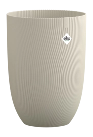 Elho Sereh High 30 cm - Mushroom Beige - D 30 x H 41 cm - Intérieur et Extérieur - 100% Plastique Recyclé