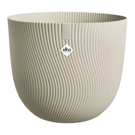 Elho Sereh Rond - Beige - Ø 39 x H 33 cm - Intérieur et Extérieur - 100% Plastique Recyclé