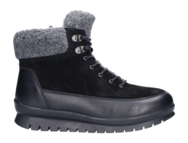 Enkellaars JJ Footwear Fleet Zwart Voetbreedte H