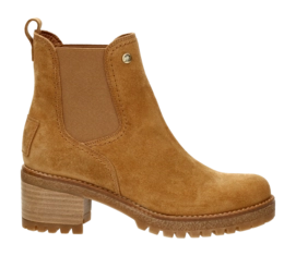 Enkellaars Panama Jack Women Pia B29 Velour Cuero / Bark