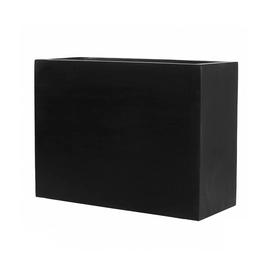 Bloempot Pottery Pots Natural Jort L Black 95 x 38 x 72 cm