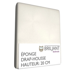 Drap-Housse Briljant Enfant Ecru (Terry)