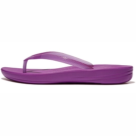 Tongs FitFlop Femmes iQushion Transparent Miami Violet
