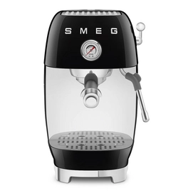 Espresso koffiemachine Smeg ECF03BLEU 50's Style Zwart
