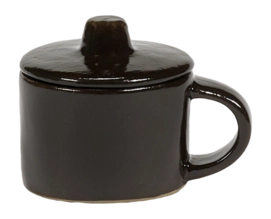 Espressokop Serax La Mère Tableware By Marie Michielssen Dark Brown 60 ml