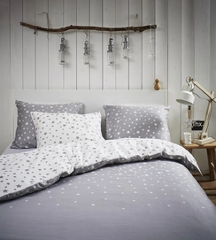 Dekbedovertrek Esprit Raining Stars Grey