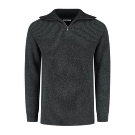 Trui Blue Loop Men Essential Nautic Sweater Anthracite-L