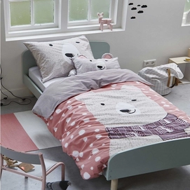 Bettwäsche Covers & Co Schnee Rose Baumwolle