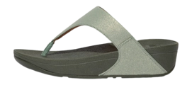 FitFlop Lulu Toe Post Sparkle Bay Green Damen