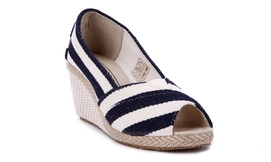 Espadrilles Evercreatures Begur Wedge Navy