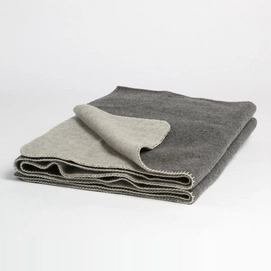 Wollen Deken Yumeko Dark Grey/Light Grey