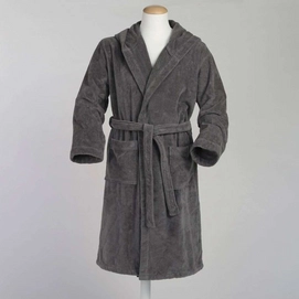 Badjas Terry Velours Dark Grey Man Yumeko