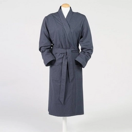 Dressing Gown Yumeko Women Jersey Indigo Blue