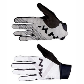 Fietshandschoen Northwave Men Extreme Full Gloves White Black