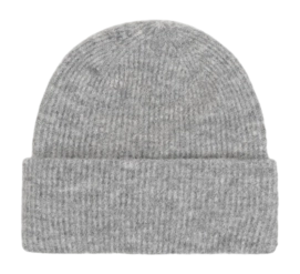 Beanie Samsøe Samsøe Nor Hat Unisex Grey Melange