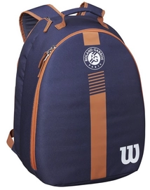 Tennisrucksack Wilson Youth Roland Garros Backpack Navy Clay