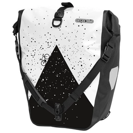 Bike Pannier Ortlieb Back-Roller Design Uphill 20L QL2.1 White Black