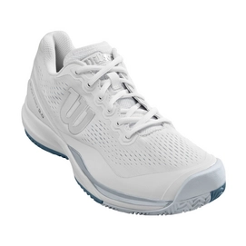 Tennis Shoes Wilson Men Rush Pro 3.0 White Pearl Blue Bluestone