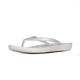 Zehentrenner FitFlop IQushion Ergonomic Flipflop Silver