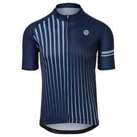 Maillot de Cyclisme AGU Men SS Faded Stripe Deep Blu-XXL
