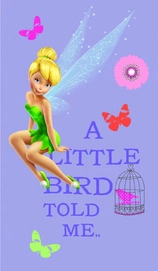 Strandlaken Disney Fairies Tinkerbel Fairies Rossignol