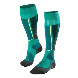 Langlauf-Socken Falke ST4 Wool Emerald Herren