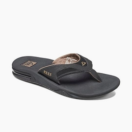 Flip Flops Reef Fanning Schwarz Braun Herren