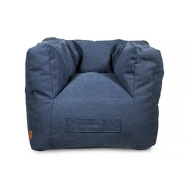 Fauteuil Jollein Beanbag Stonewashed Canvas Navy