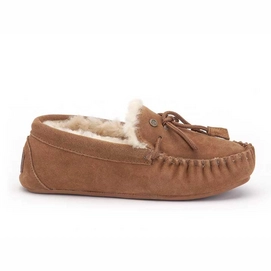 Pantoffel Warmbat Women Fjorda Suede Cognac