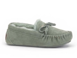 Pantoffel Warmbat Women Fjorda Suede Mint