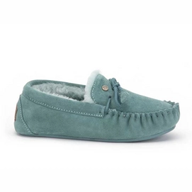 Pantoffel Warmbat Women Fjorda Suede Turquoise