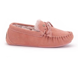 Pantoffel Warmbat Fjorda Suede Flamingo Damen