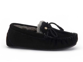 Pantoffel Warmbat Women Fjorda Suede Black