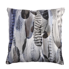 Sierkussen KAAT Amsterdam Feathers Blue (45 x 45 cm)