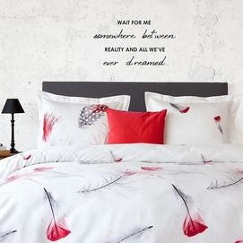 Bettwäsche Refined Feather Off-White Mako-Satin