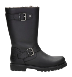 Bottes Panama Jack Femme Fergie Igloo B1 Gevet Cuir Black
