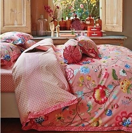 Dekbedovertrek Pip Studio Floral Fantasy Roze Percal