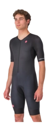Fiets Body Castelli Men Core Tri Suit Short Sleeve Black