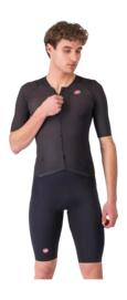 Fiets Body Castelli Men Free Sanremo 3 Suit Short Sleeve Black