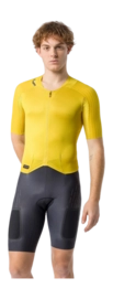 Fiets Body Castelli Men Unlimited Speedsuit Mango Mojito/Black/Ivory