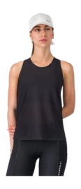 Fiets Tanktop Castelli Women Comfort Travel Mesh Top Black