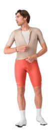 Fietsbroek Castelli Men Espresso 2 Bibshort Paprika