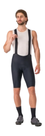 Fietsbroek Castelli Men Unlimited 2 Cargo Bibshort Black