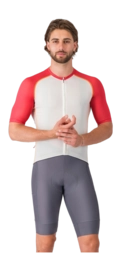 Fietsbroek Castelli Men Unlimited 2 Cargo Bibshort Smoky Gray