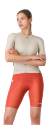 Fietsbroek Castelli Women Espresso 2 Short Paprika