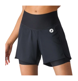 Fietsbroek Castelli Women Movement Travel Short Black
